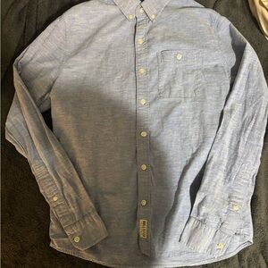 Hollister Light Blue Casual Button-Down Shirt